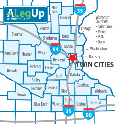 Delivery area includes counties within 40 mile radius of the Minneapolis and St Paul including western WI 